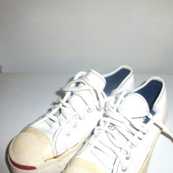 1980's Vintage CONVERSE Running Shoes Size 5.5 JACK BURCELL Converse Sneakers - Picture 9 of 12
